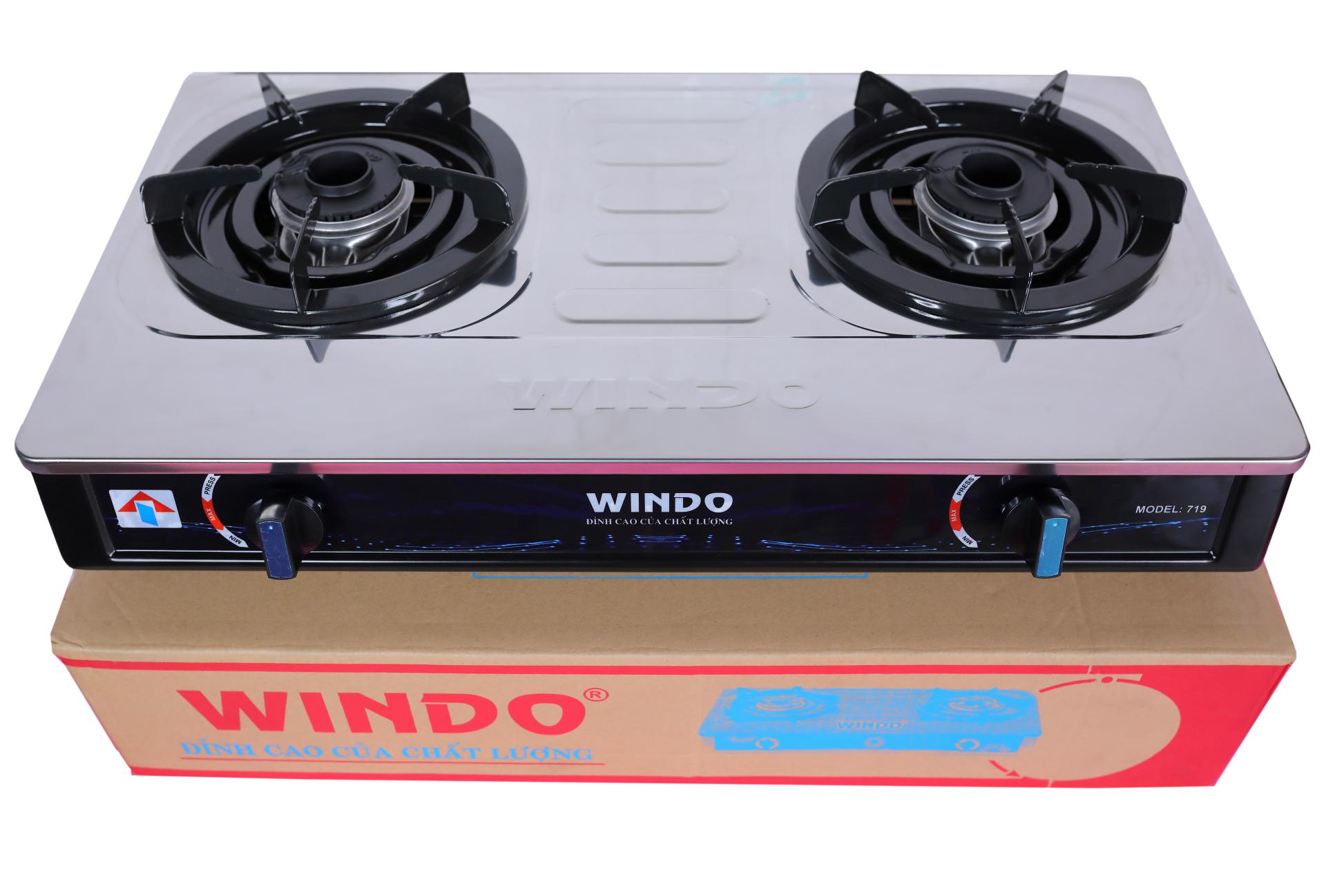 BẾP ĐỂ BÀN MẶT INOX WINDO 719E